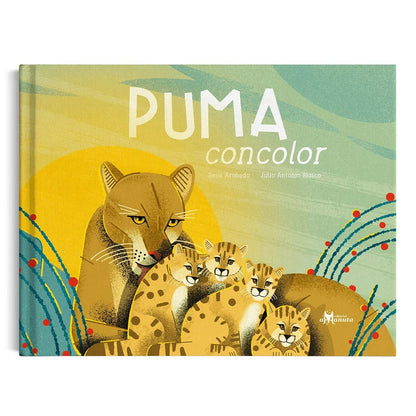 Puma concolor - René Araneda - Ilustración J.A. Blasco