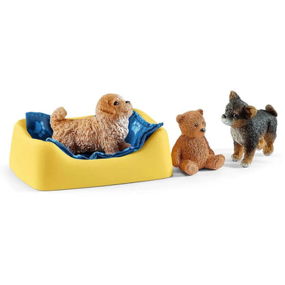 Corral para cachorros coleccionables Schleich