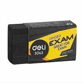 Goma de borrar Deli exam negra x 45u. (E3043)