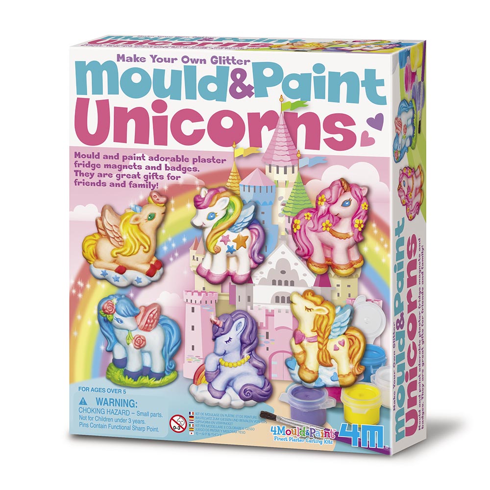 Moldea y Pinta Unicornio