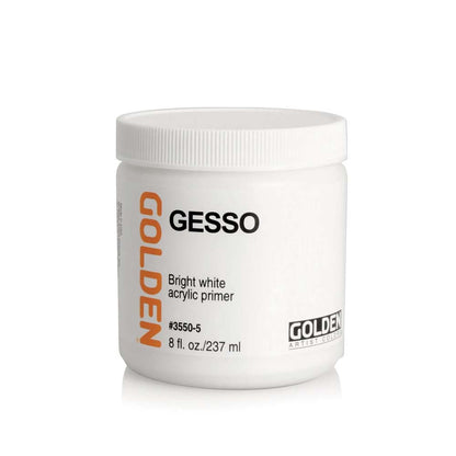 Gesso Golden #3550 Blanco Brillante  237 ml.