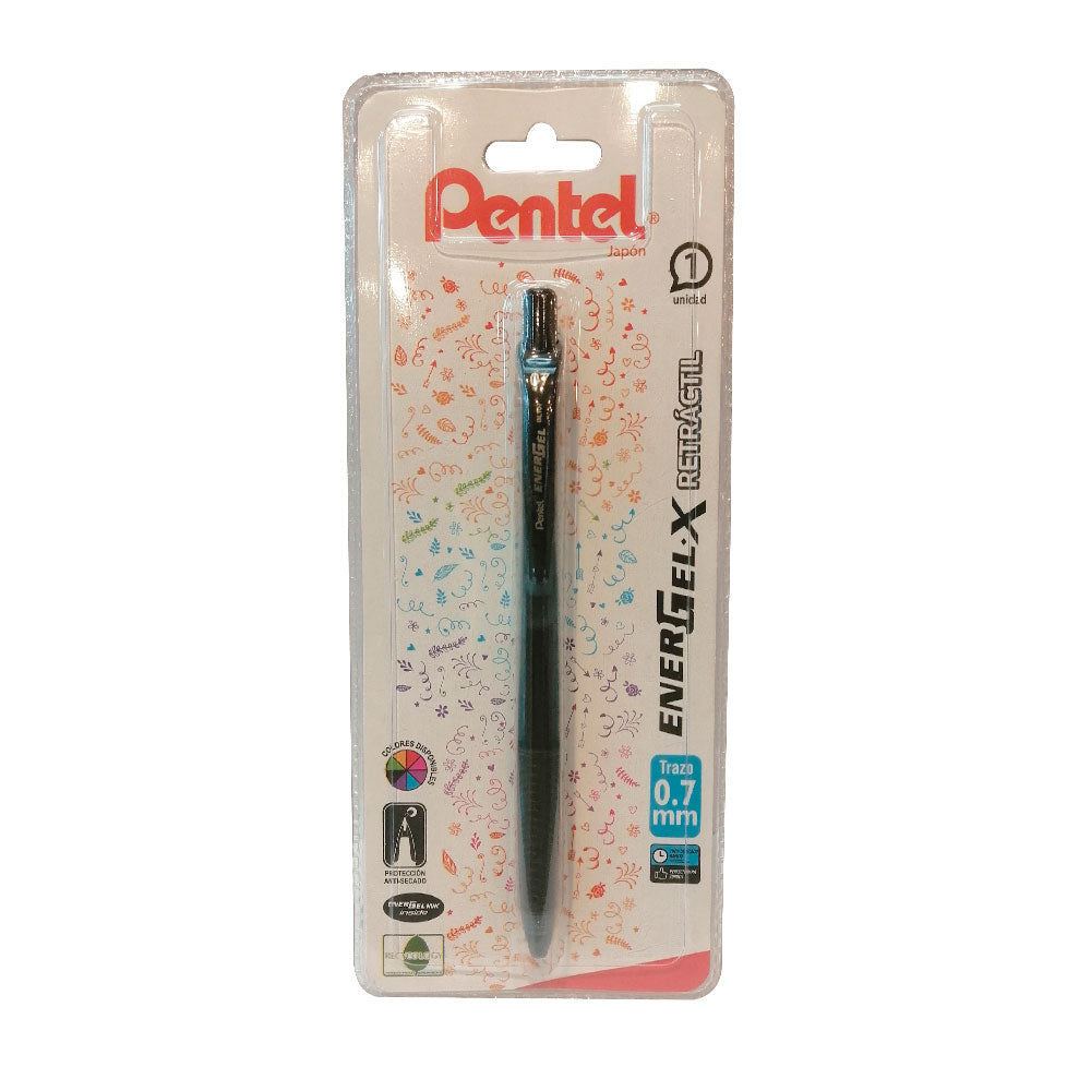 Bolígrafo Roller Retráctil Energel 0.7mm ( Azul o Negro)