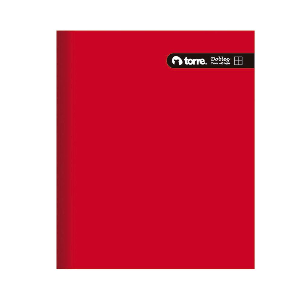 Cuaderno doblez liso mat. 7mm. 100 hojas