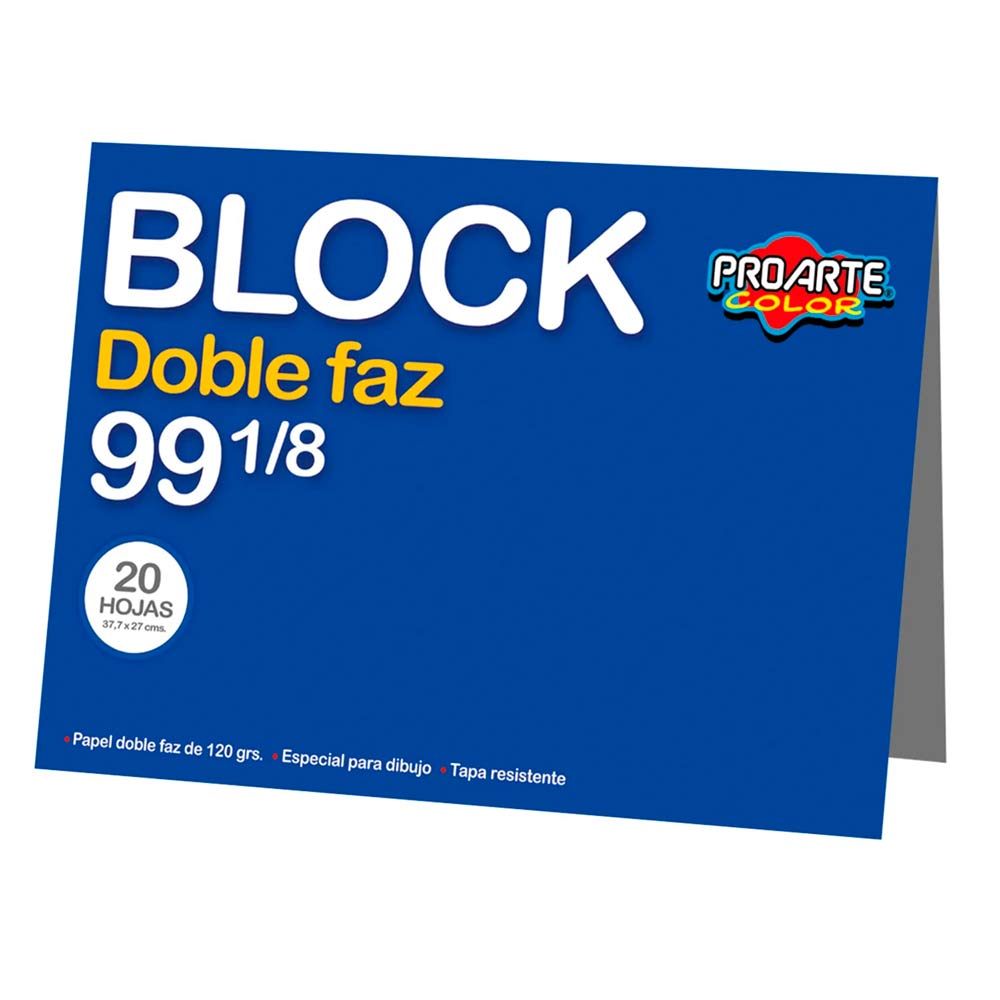 Block Doble Faz n° 99 1/8 20hjs Proarte