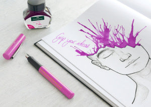 Pluma Grip Trend-Rosa/naranja