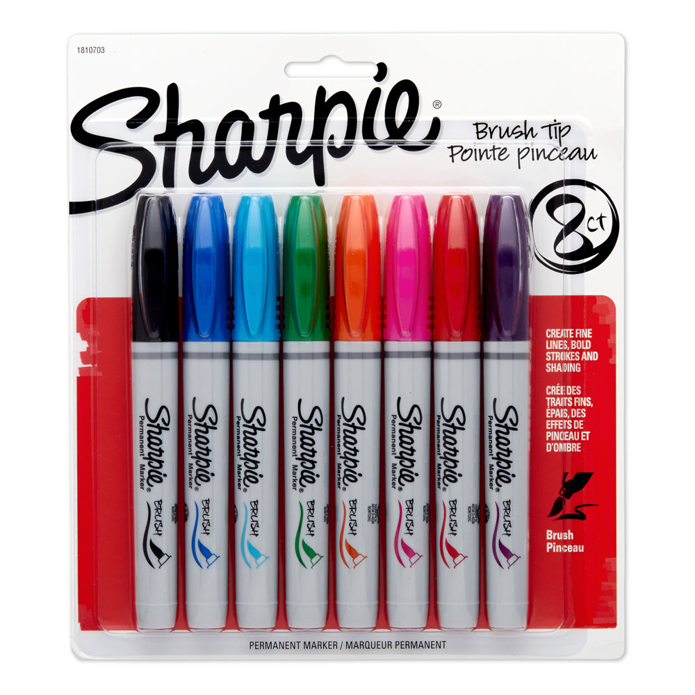 Marcador Sharpie Brush Lettering  Surtido Set 8