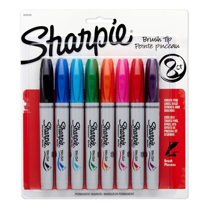 Marcador Sharpie Brush Lettering  Surtido Set 8