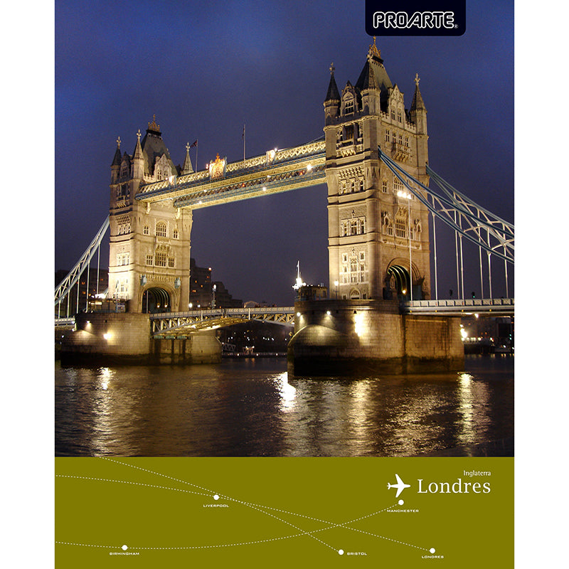 Cuaderno Universitario Proarte People & Places