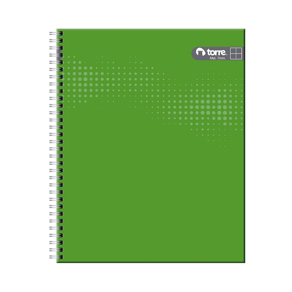 Cuaderno universitario 100hj 7mm clásico liso