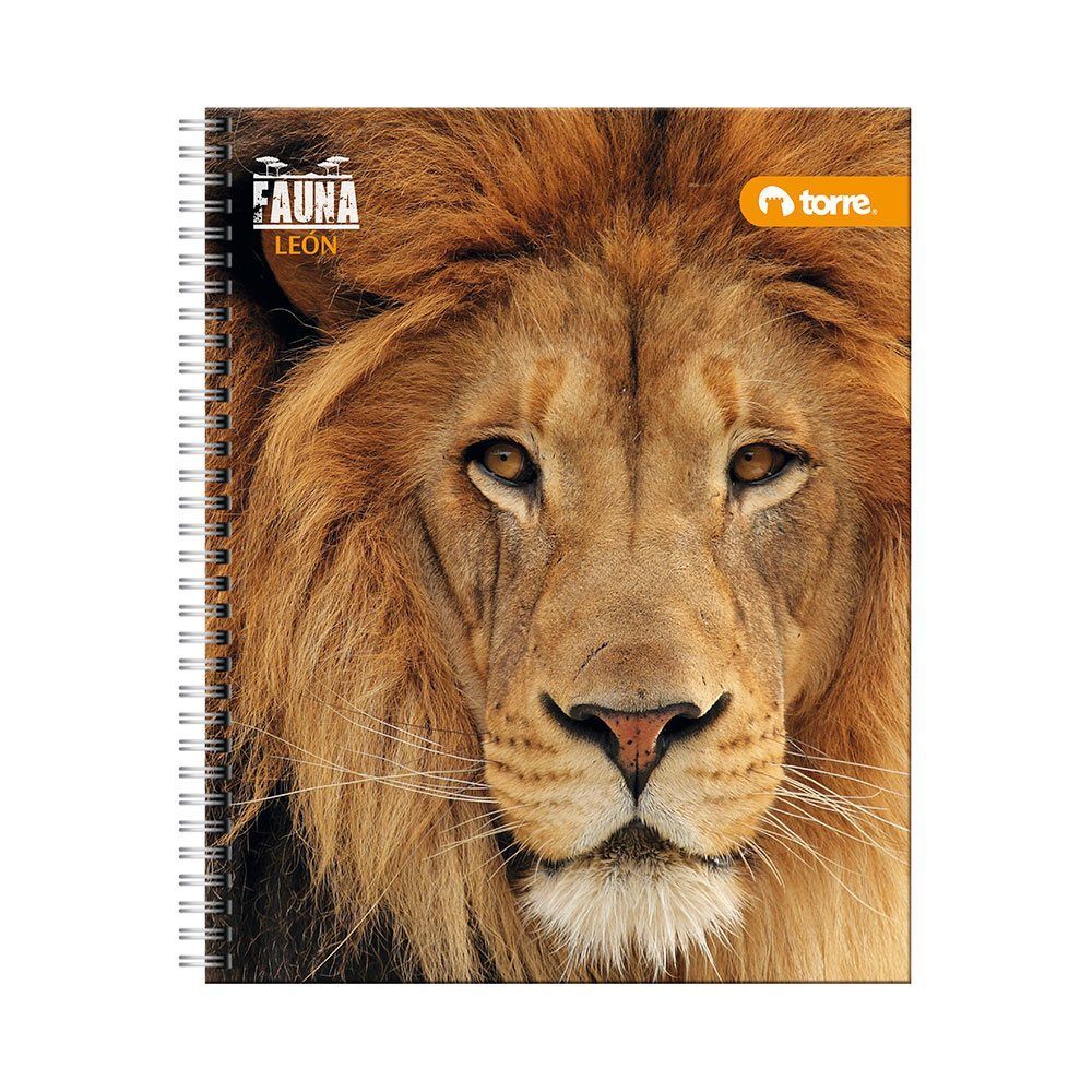 Cuaderno universitario clasico fauna 7mm 100h