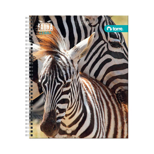 Cuaderno universitario clasico fauna 7mm 100h