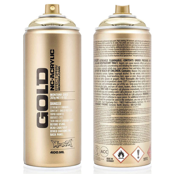 Spray Montana Gold M3000 Gold Chrome 400ml