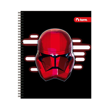 Cuaderno universitario clasico Star wars 7mm 100h