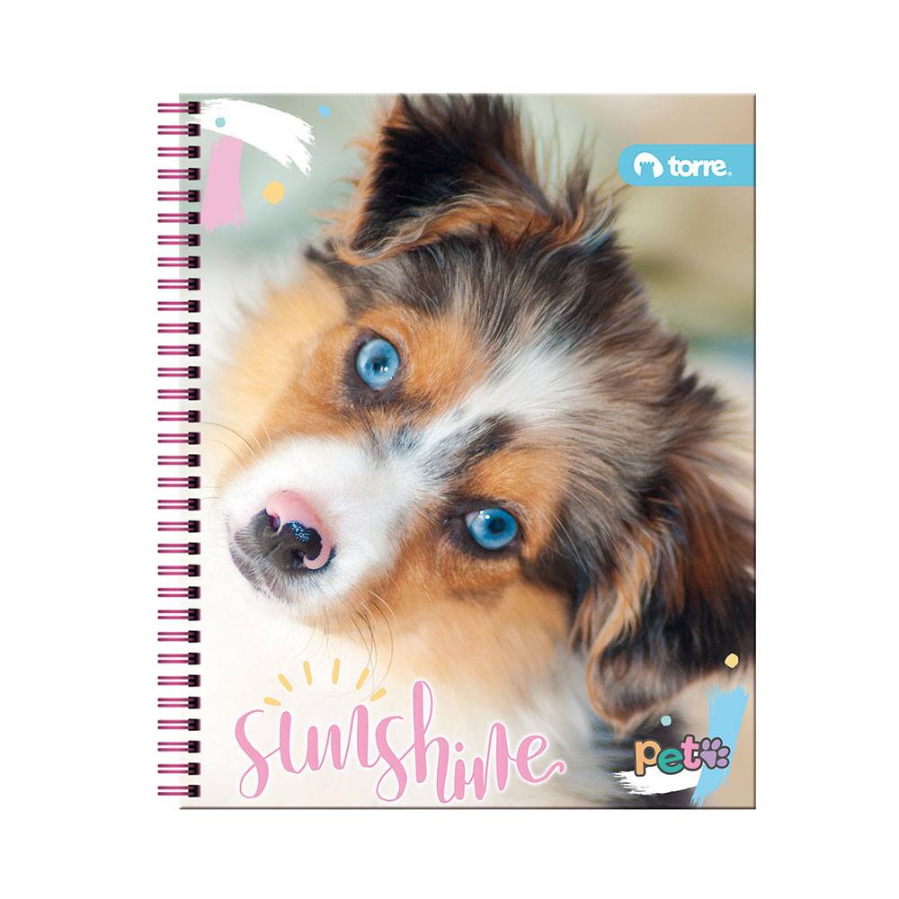 Cuaderno universitario clasico Pet 7mm 100h