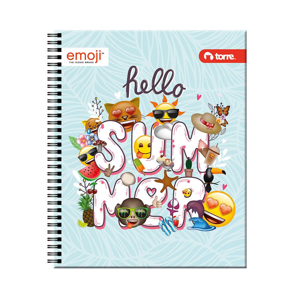 Cuaderno universitario Emoji 7mm 100h