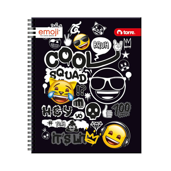 Cuaderno universitario Emoji 7mm 100h