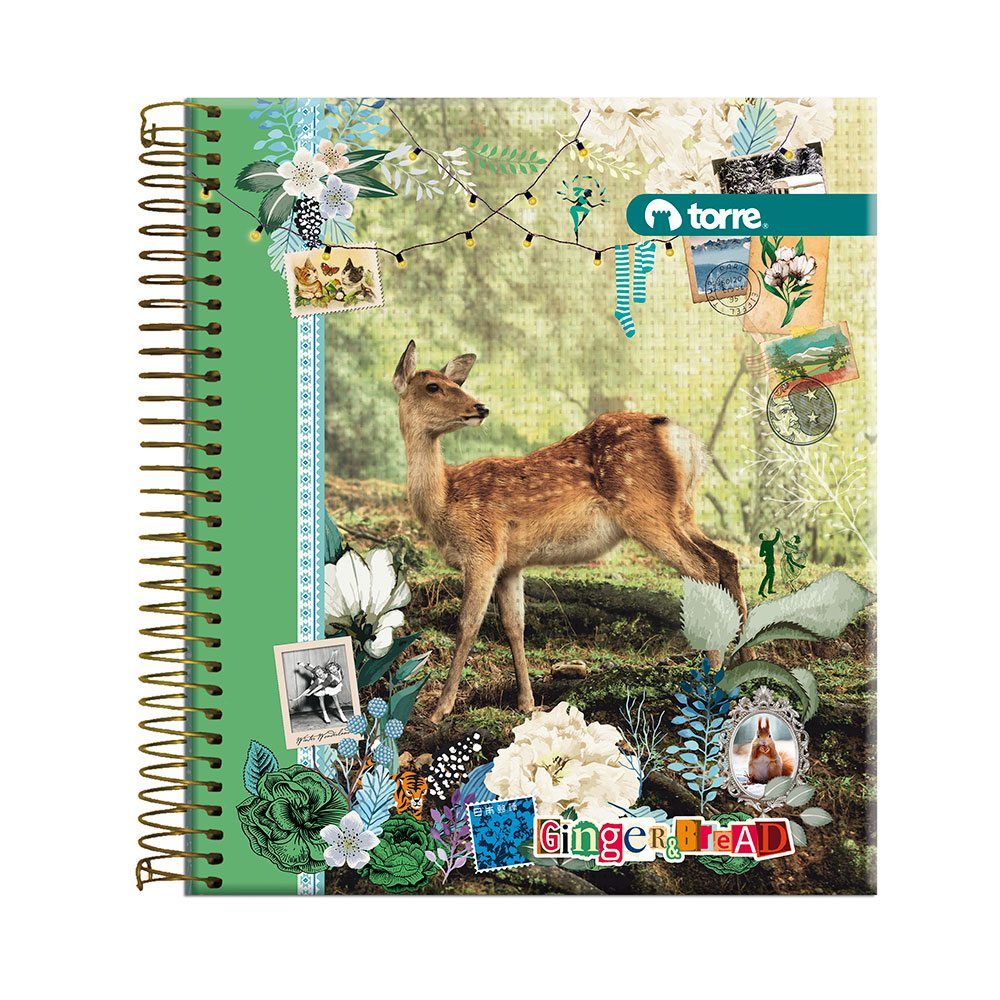 Cuaderno book ginger&bread 7mm 150h
