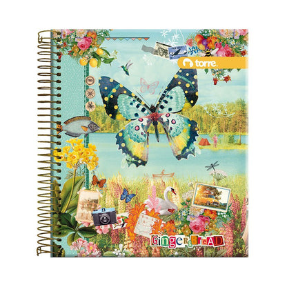 Cuaderno book ginger&bread 7mm 150h