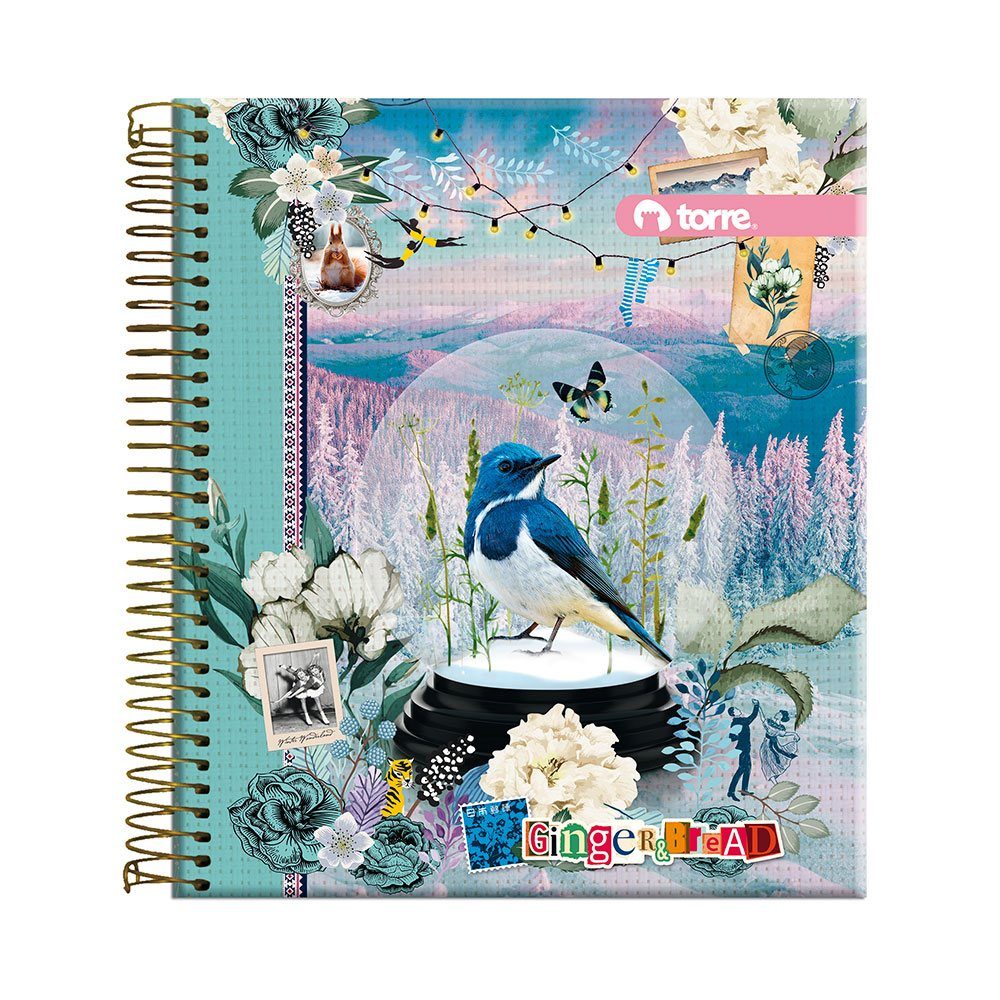 Cuaderno book ginger&bread 7mm 150h