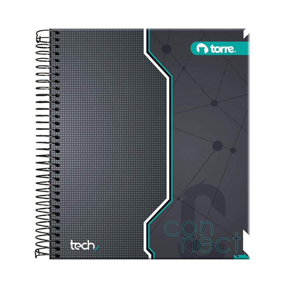 Cuaderno book tech 5mm 100h