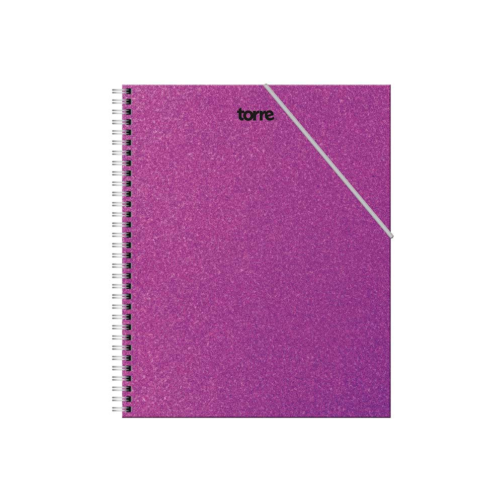 Cuaderno universitario glam class 7mm 100 hojas torre