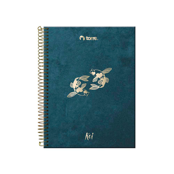 Cuaderno velvet 7mm 120 hojas torre