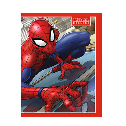 College 80 hojas spider-man