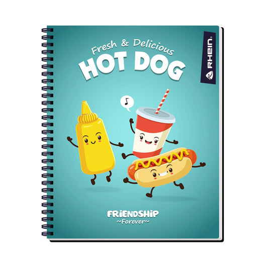 Cuaderno Universitario Food 100hjs 7mm Rhein