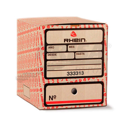Caja 4 archivadores Rhein