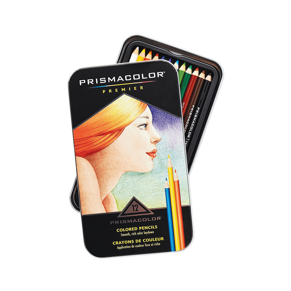 Lápiz Prismacolor Premier 12 colores.