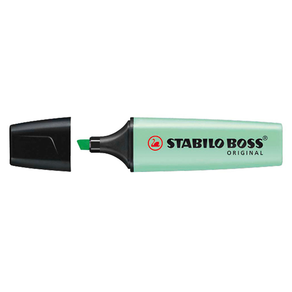 Destacador Stabilo Boss Menta Pastel