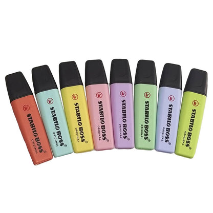 Set 8 destacadores Stabilo Boss Colores  Pastel