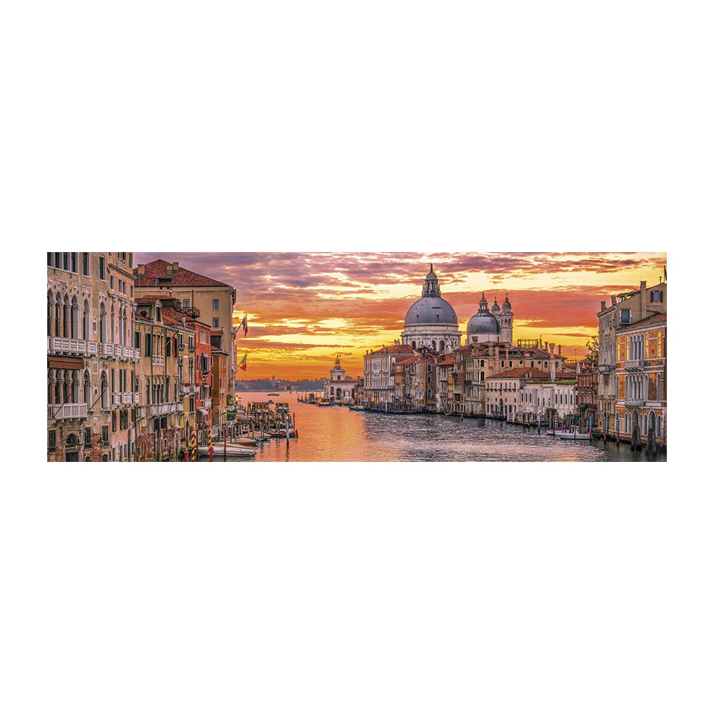 Puzzle 1000 Pcs Panorama Canal Venecia