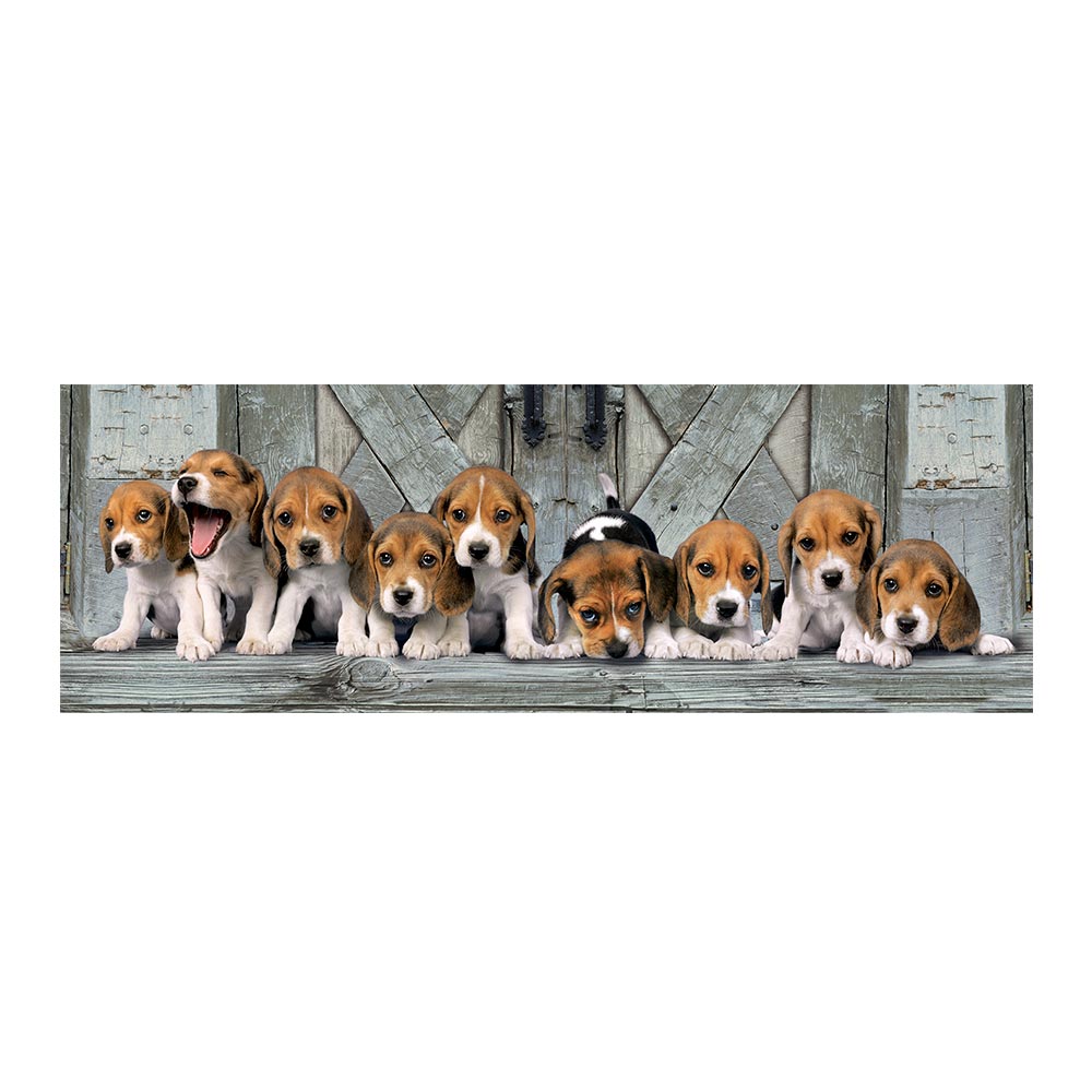 Puzzle 1000 Pcs Panorama Beagles