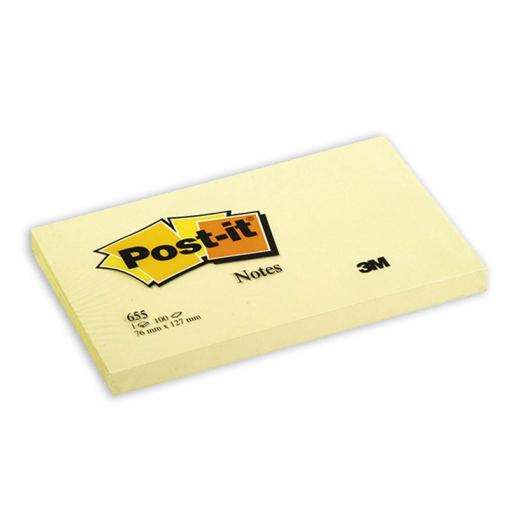 Notas Adhesivas Post-it® Amarillas 655