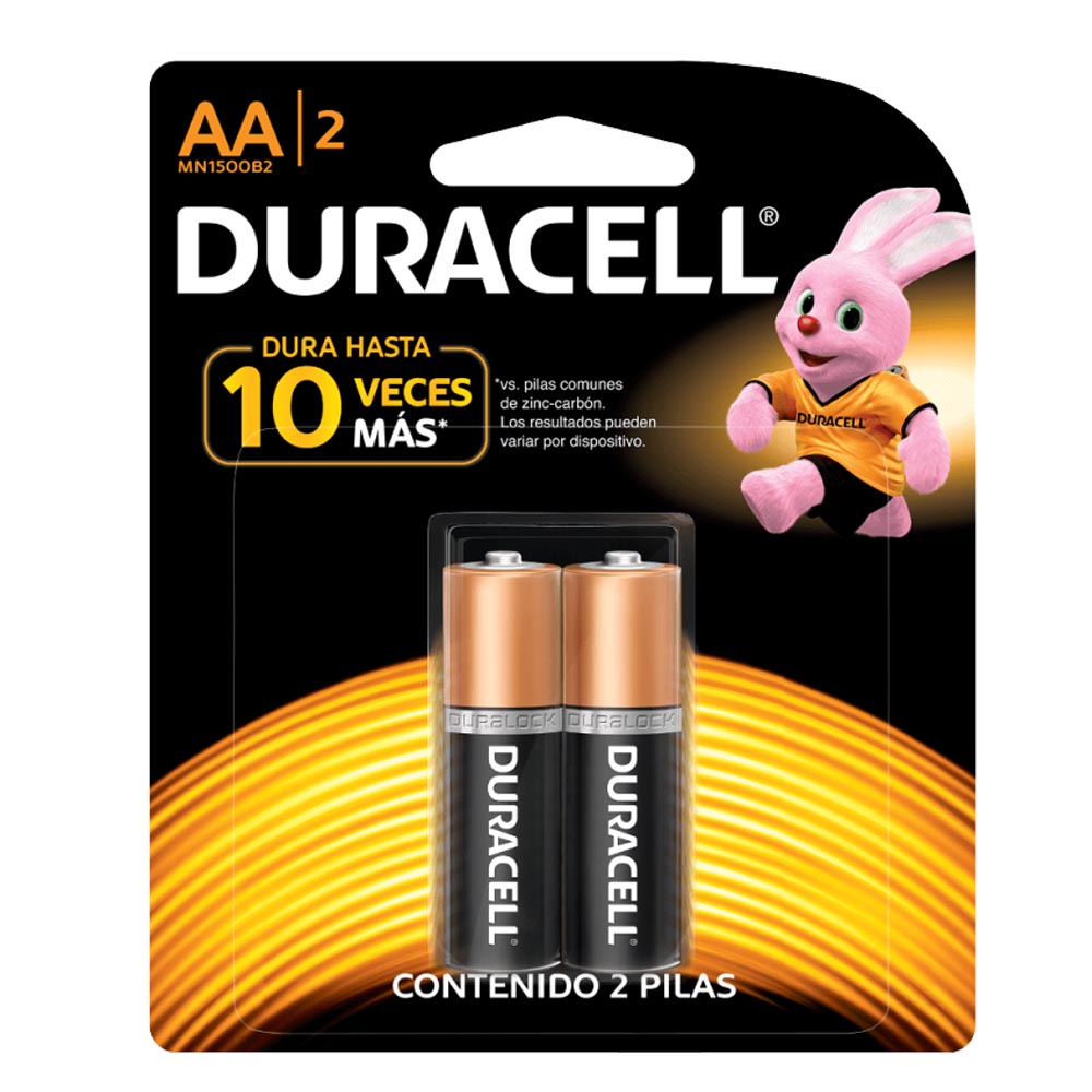 Pack Duracell AA 2 Unidades