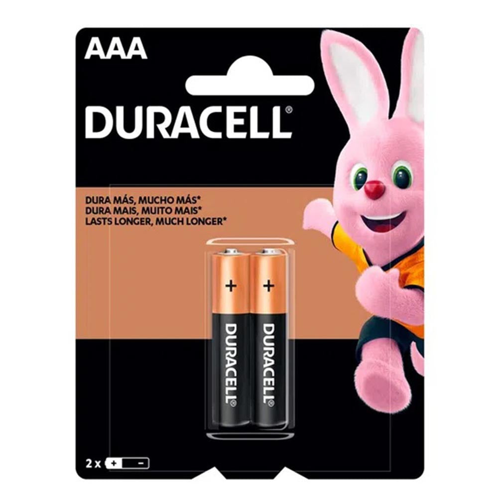 Pack Duracell AAA 2 Unidades