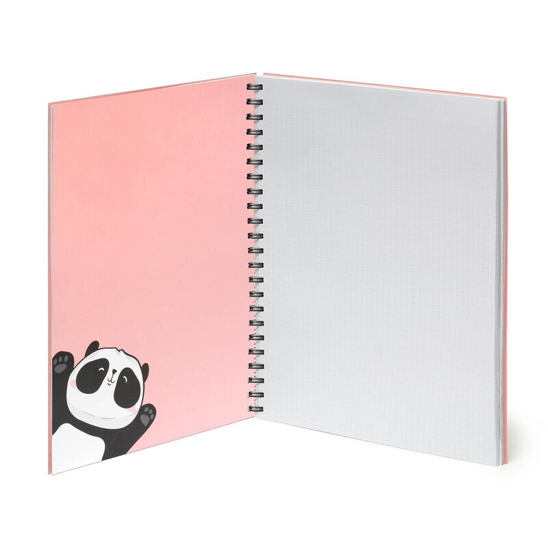 Cuaderno con Espiral Maxi Trio - Panda