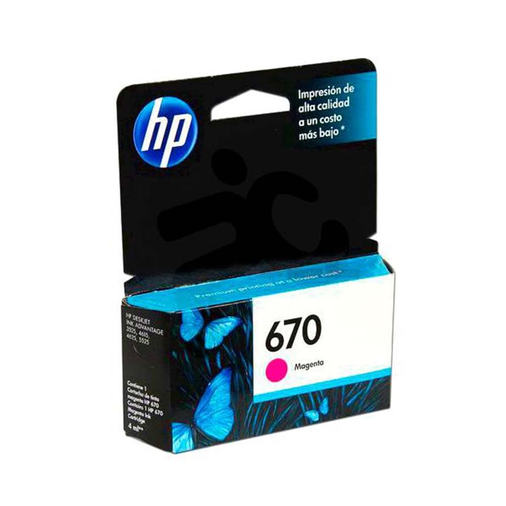 Cartridge Hp 670 Magenta