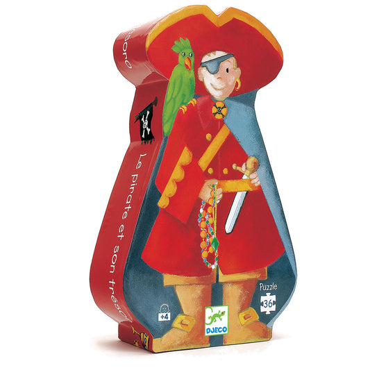 El pirata y su tesoro. Puzzle, 36 pcs