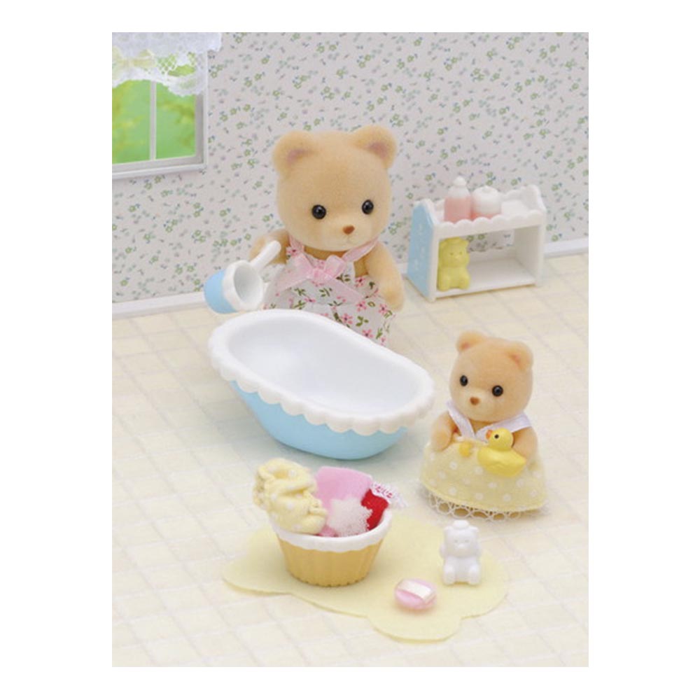 Hora de Baño para bebé Sylvanian Families