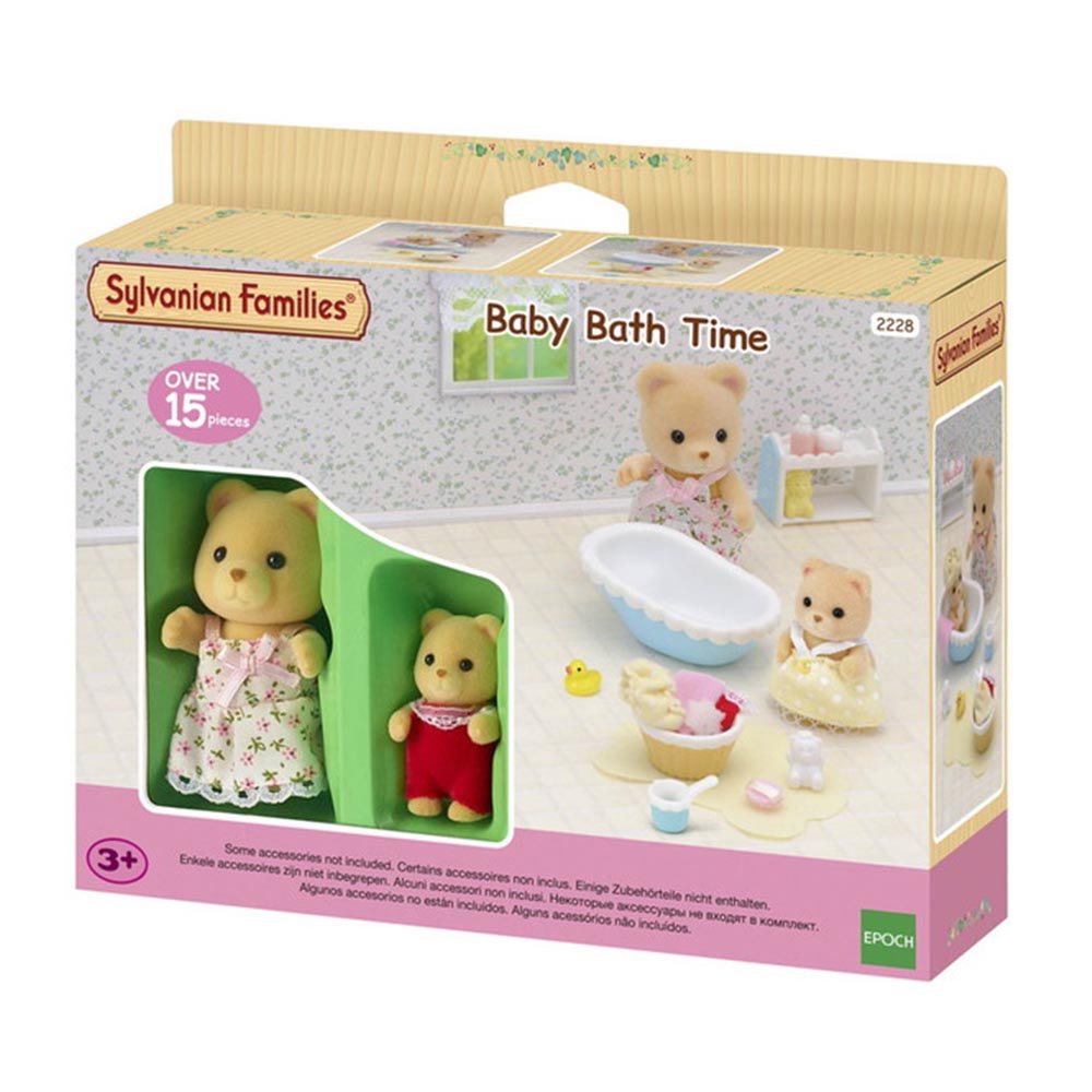 Hora de Baño para bebé Sylvanian Families