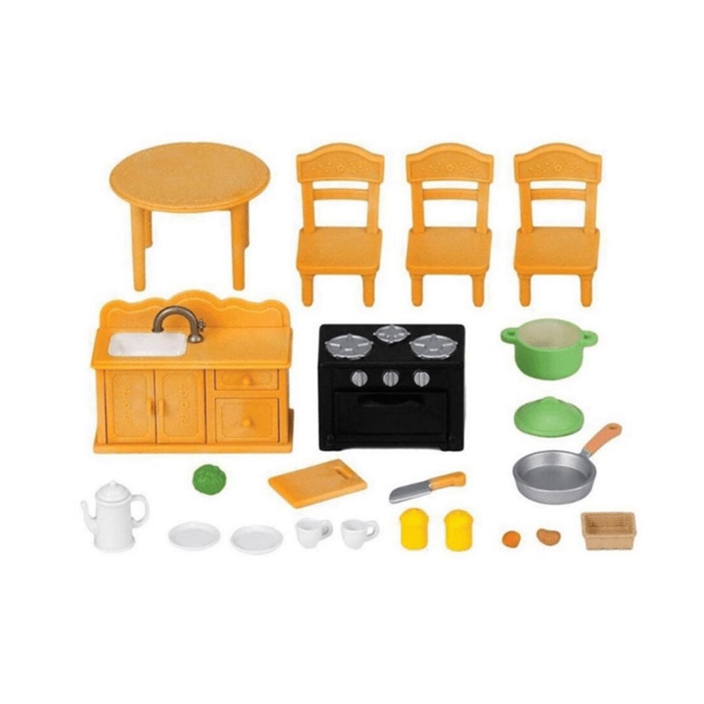 Muebles De Cocina Con Gatita Sylvanian Families