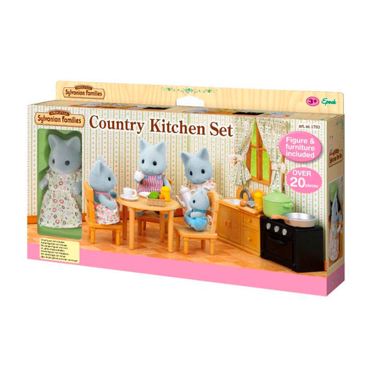 Muebles De Cocina Con Gatita Sylvanian Families