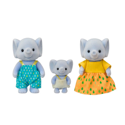 Familia de Elefantes Sylvanian Families