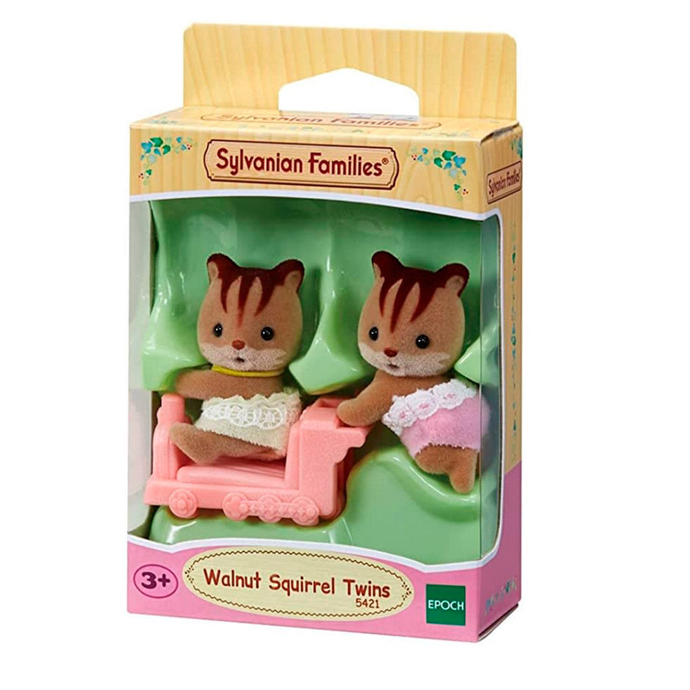 Bebés Ardillas gemelos de Nogal Sylvanian Families