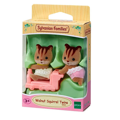 Bebés Ardillas gemelos de Nogal Sylvanian Families