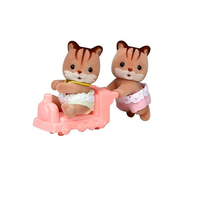 Bebés Ardillas gemelos de Nogal Sylvanian Families