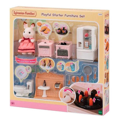 Conjunto de muebles iniciales Sylvanian Families