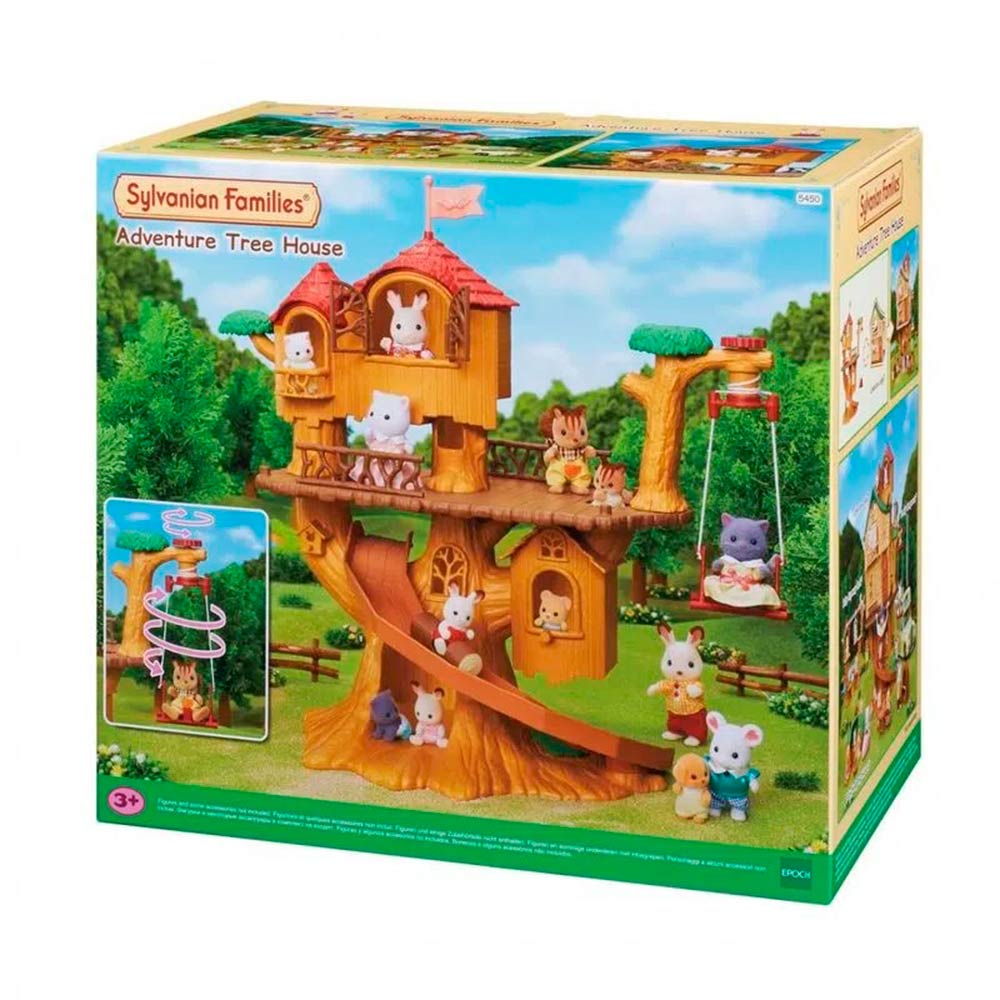 Casa De Aventuras En El Árbol Sylvanian Families